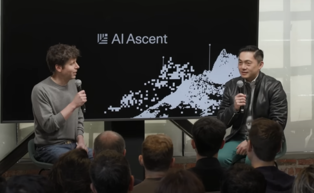 在日前落幕的第三屆紅杉資本 AI 峰會上，OpenAI 執行長山姆·阿特曼（Sam Altman）首度公開現身，暢談生成式 AI 的發展路徑與未來規劃