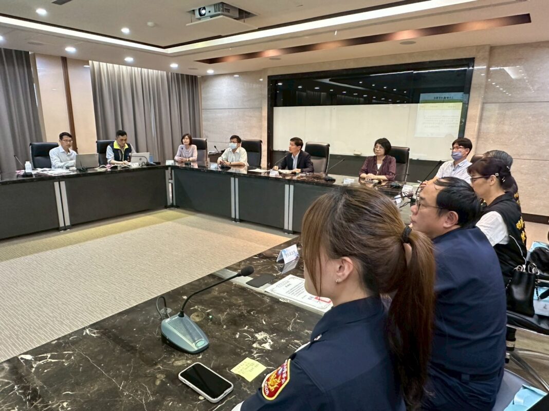 健行科大校園安全會議：攜手警政、社區 共築安全生活環境。 圖/健行科大提供