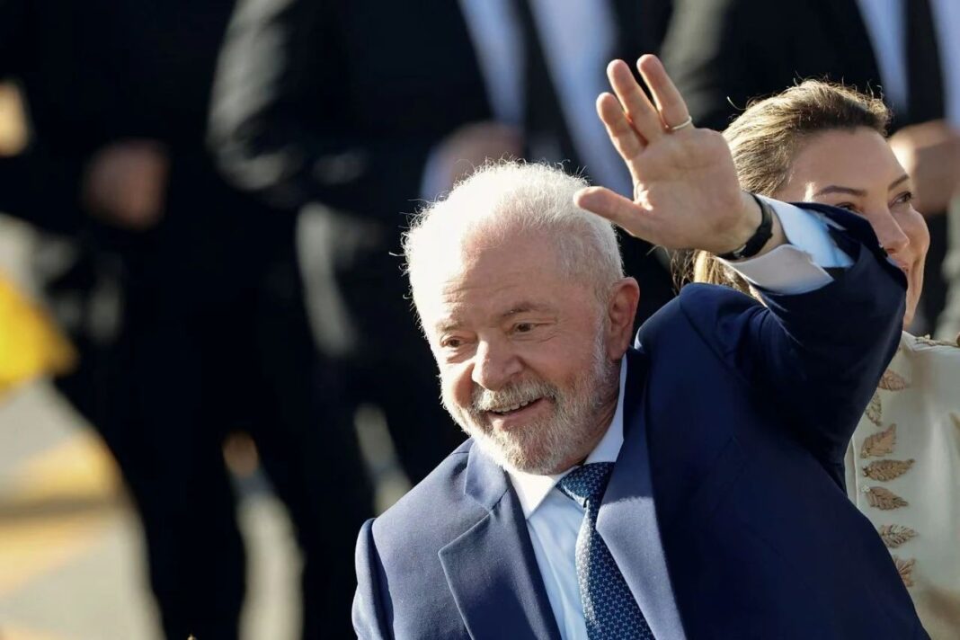 巴西總統盧拉（Luiz Inácio Lula da Silva）第三度就任總統，宣誓儀式於首都巴西利亞國會大廈前舉行。圖/環球人物