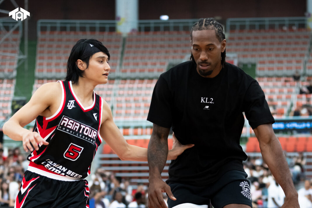NBA巨星雷納德首度登台　「可愛豹擊」點燃桃園巨蛋籃球狂熱。圖/展逸提供