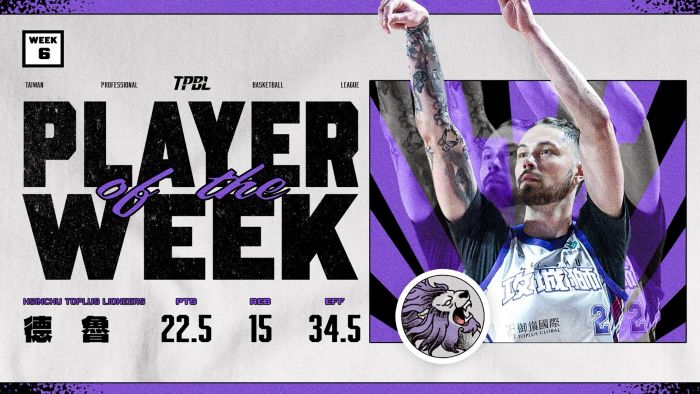 德魯率隊主場連勝效率值稱霸聯盟。圖/TPBL提供