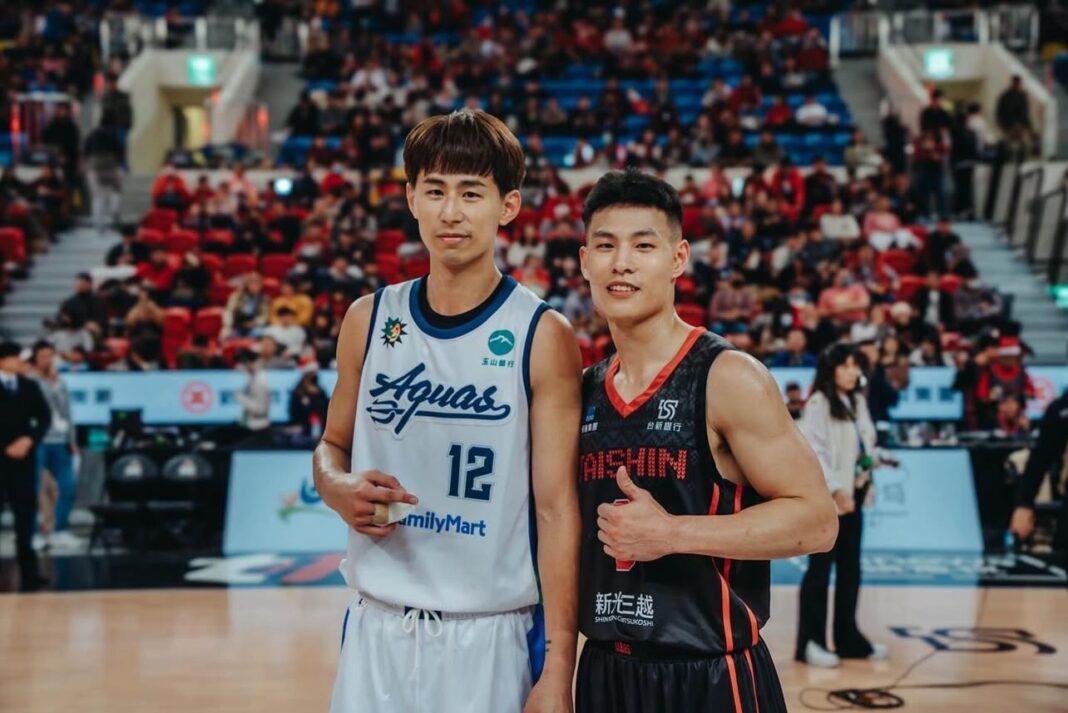 林任鴻與林秉聖。圖/林任鴻提供