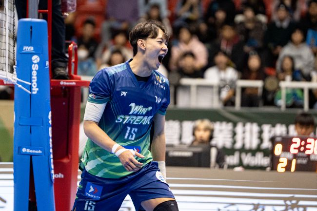 臺中連莊職業隊球員汪秉勳。圖/臺中連莊