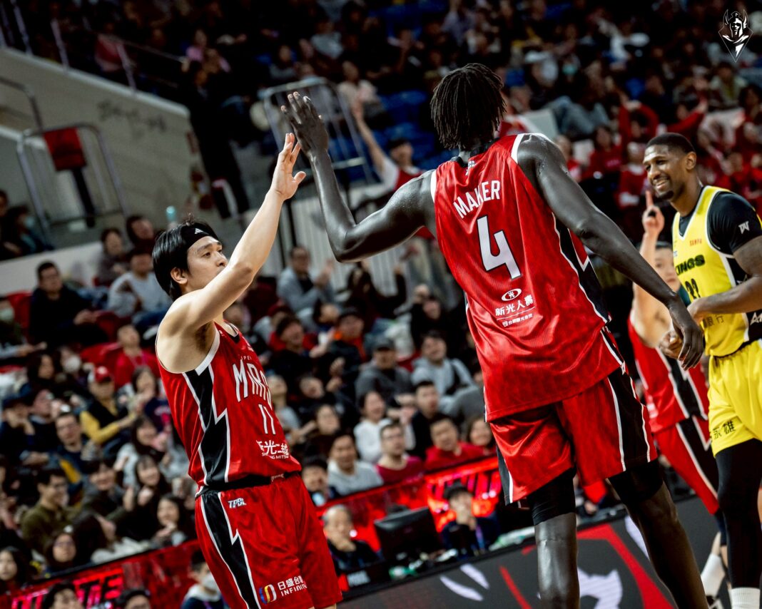 臺北台新戰神今日於主場對上新北國王，戰神此役以單洋將應戰。圖/臺北台新戰神提供