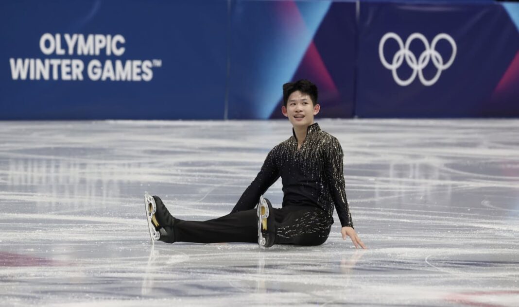 台灣男子花式滑冰運動員李宇翔。圖/李宇翔提供