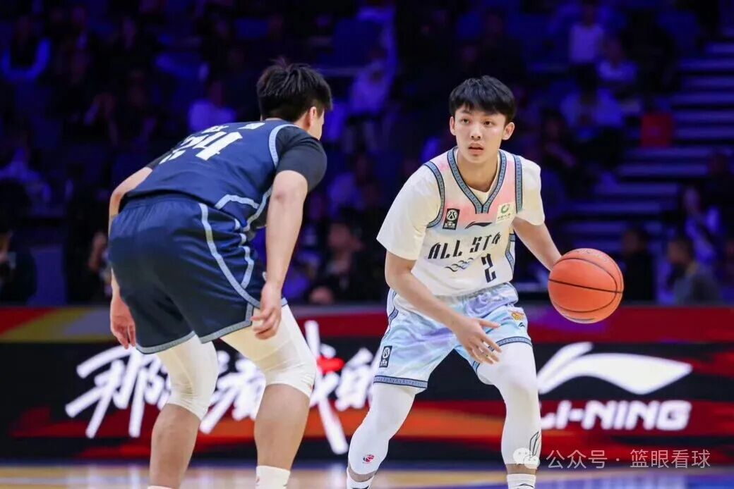 CBA全明星賽再度留下徐傑的名字。圖/取自微信