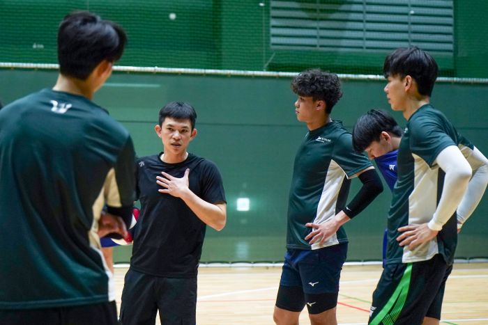 臺中連莊職業排球宣布，延攬具備多年企業聯賽資歷與國家隊經驗的簡偉倫，擔任球隊執行教練。圖/臺中連莊職業排球提供