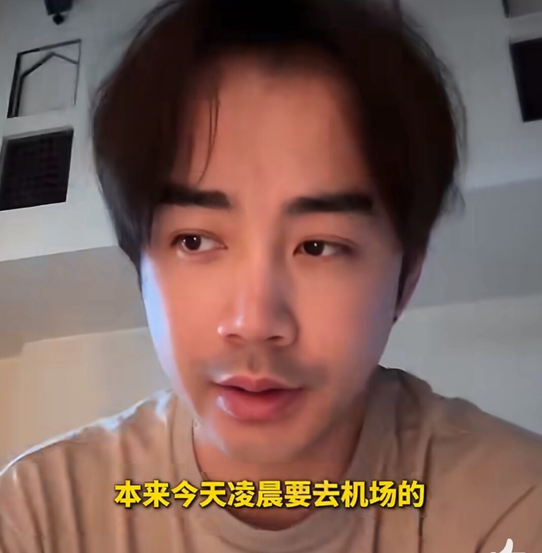 中國演員李茂近日在社群發布影片透露，因中東局勢急遽升溫，自己在阿聯酋杜拜遇到航班接連取消、無法如期返國的狀況，直言「想回家」。圖/取自新浪WB