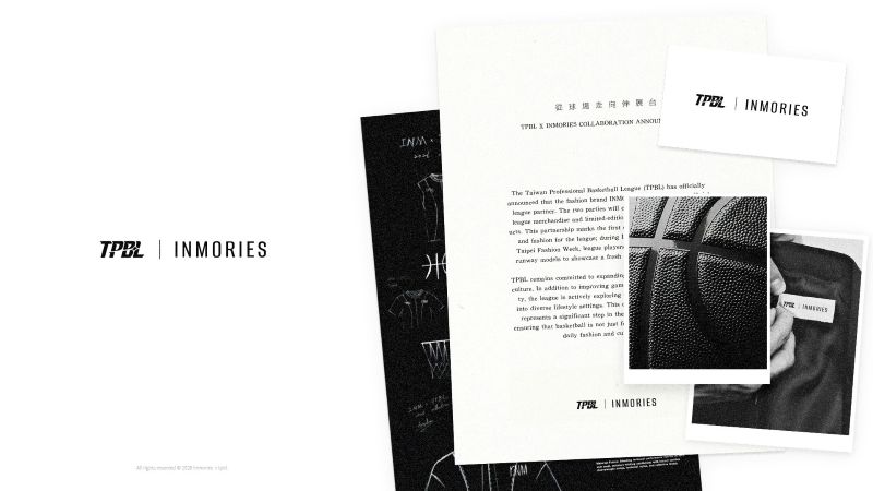 TPBL 宣布 INMORIES 成為官方合作夥伴 攜手打造聯盟商品 進軍時裝圈展現籃球時尚新篇章。圖/ TPBL提供