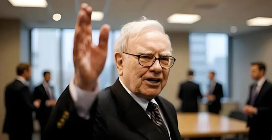巴菲特認了賣早蘋果　直言美股不便宜、暫不急著抄底。圖/取自微信
