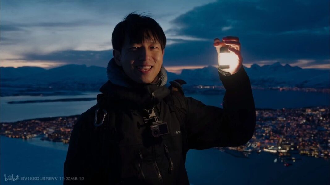 《現在見山海》掀話題　李現攜手Links以真實視角拍出旅途震撼感。 圖/取自微信