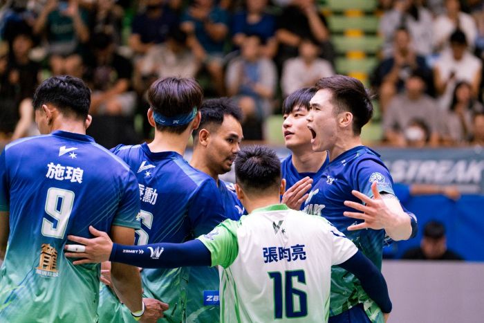 臺中連莊公布季後賽主視覺 「WINNER TAKES IT ALL」強勢迎戰雲豹飛將。圖/臺中連莊提供