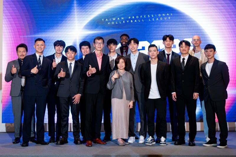 TPVL 台灣職業排球聯盟今（12）日舉行首屆新人選秀會。圖/臺中連莊職業排球隊提供