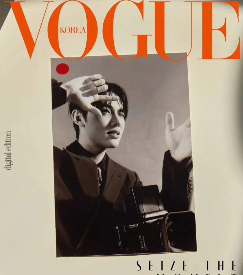 17歲嚴成玹跨界掌鏡《VOGUE KOREA》電子刊　攜手 Louis Vuitton 展現新生代時尚創作力。圖/取自微信